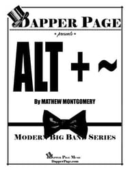 Alt + ~ Jazz Ensemble sheet music cover Thumbnail